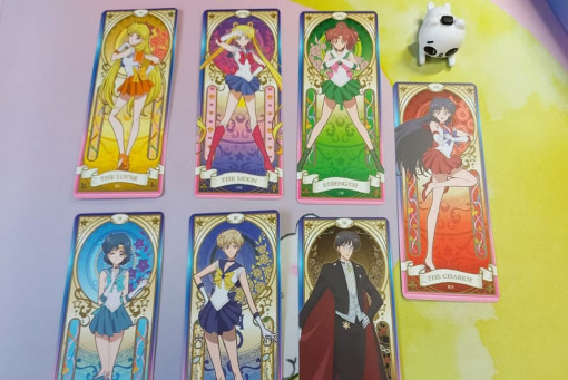 塔羅牌收藏家系列-美少女戰士星之塔羅，懷舊卡通觀影心得